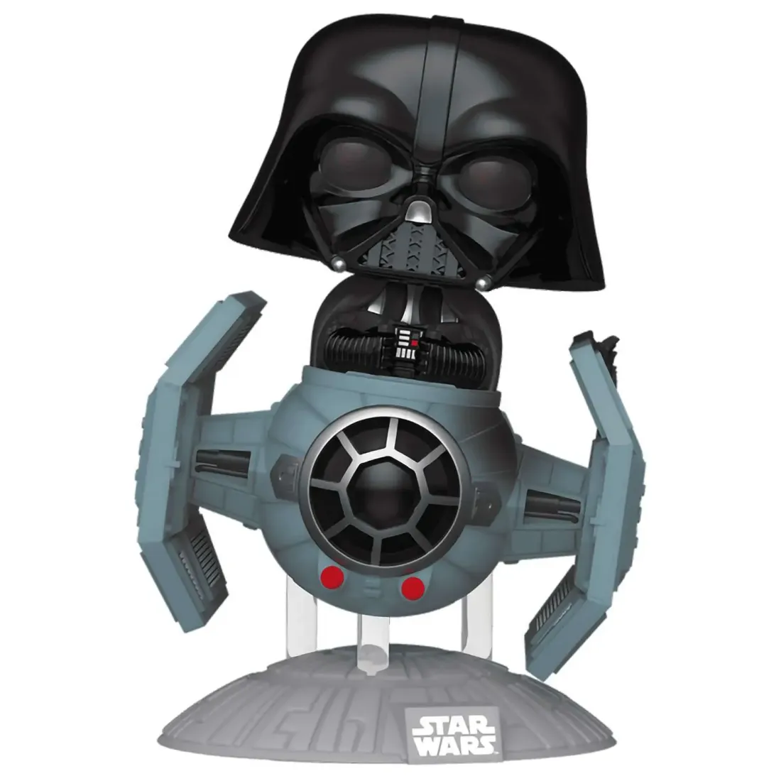Фигурка Funko POP! Rides Bobble Star Wars Darth Vader with Tie Advanced x1 Starfighter (742) 80769