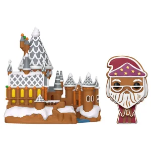 Фигурка Funko POP! Town Harry Potter Gingerbread Albus Dumbledore and Hogwarts (42) 80021