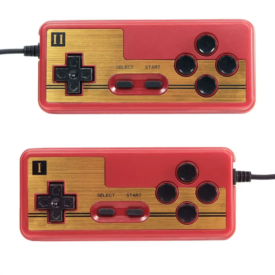 Retro Genesis 8 Bit Classic + 450 игр (AV кабель, 2 проводных джойстика)