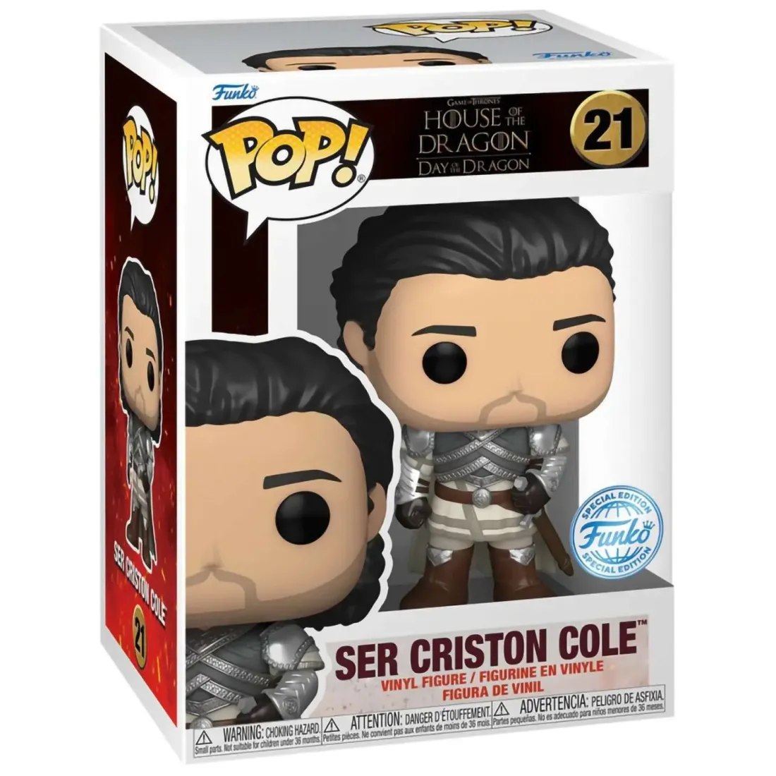 Фигурка Funko POP! TV HOTD S3 Ser Criston Cole (Exc) (21) 81667