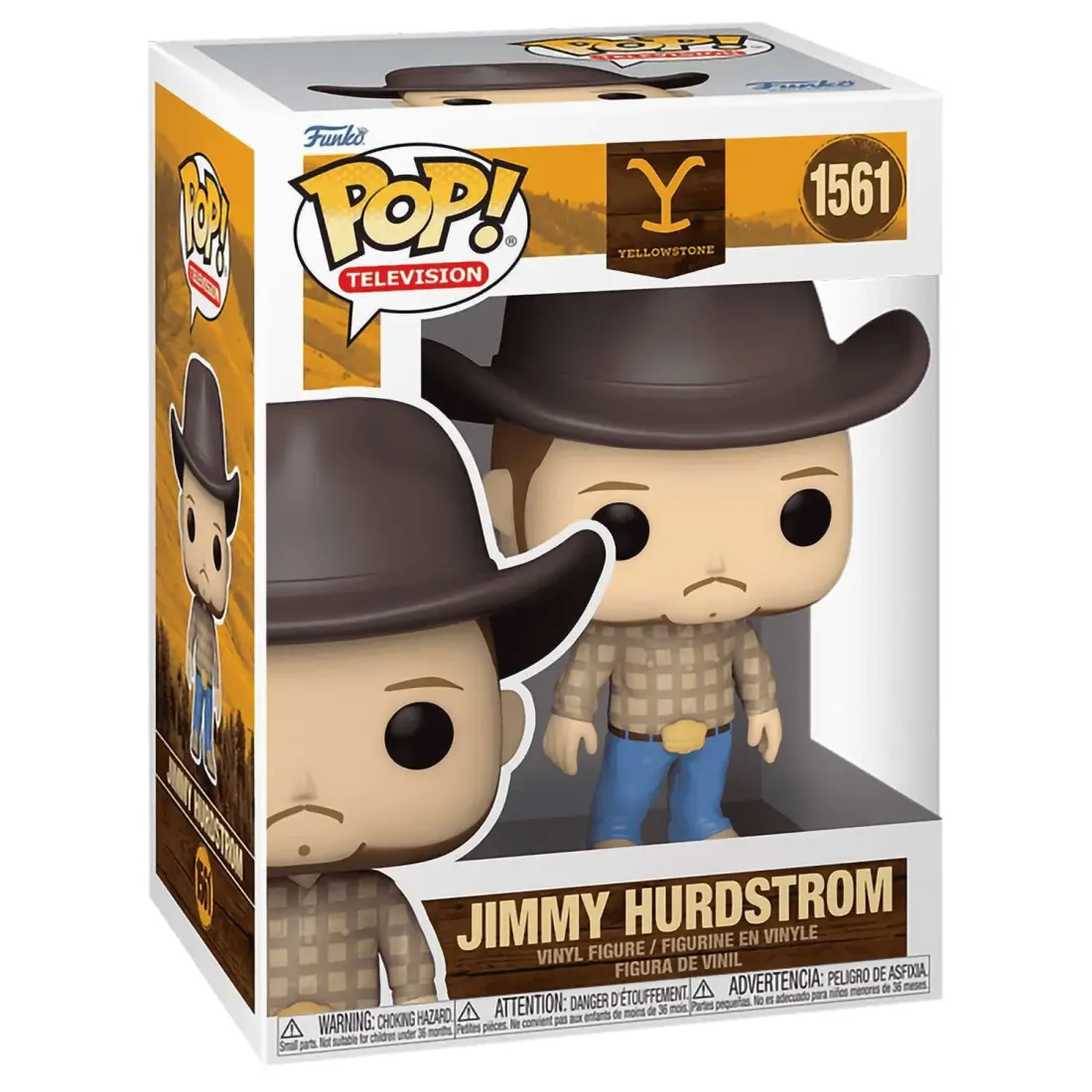Фигурка Funko POP! TV Yellowstone Jimmy Hurdstrom (1561) 80177