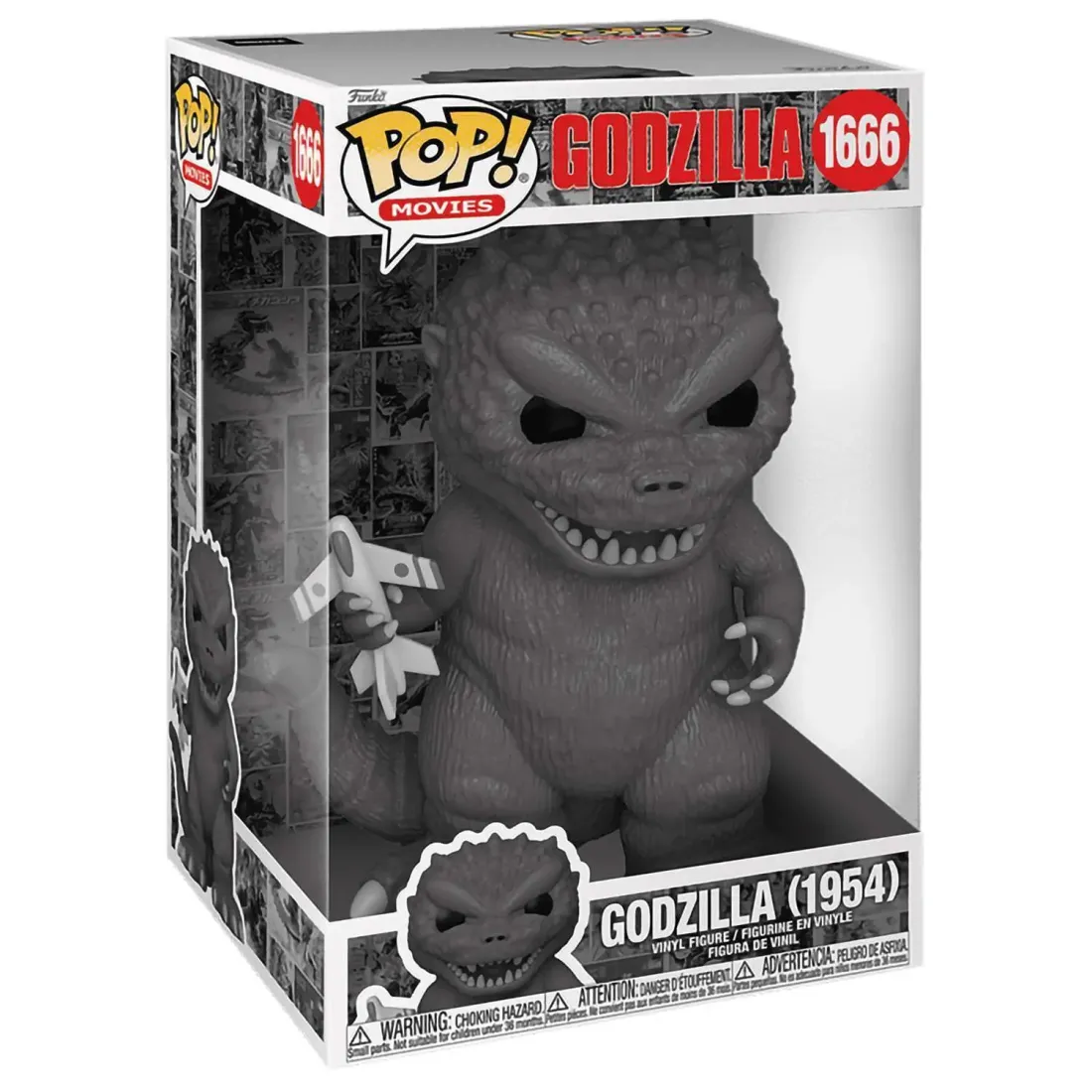 Фигурка Funko POP! Movies Godzilla 70th Godzilla 1954 10" (1666) 80881