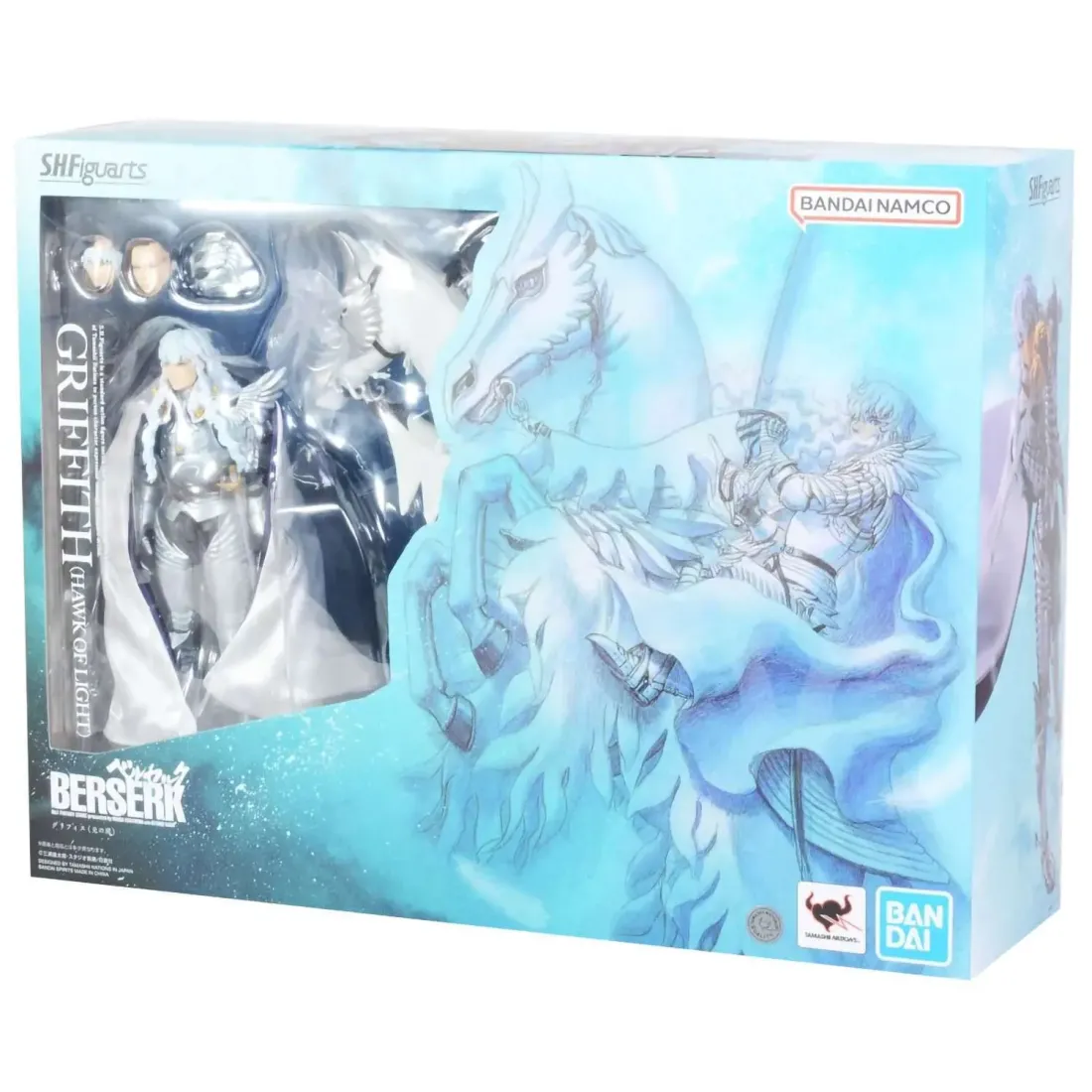 Фигурка S.H.Figuarts Berserk Griffith Hawk Of Light 2650337