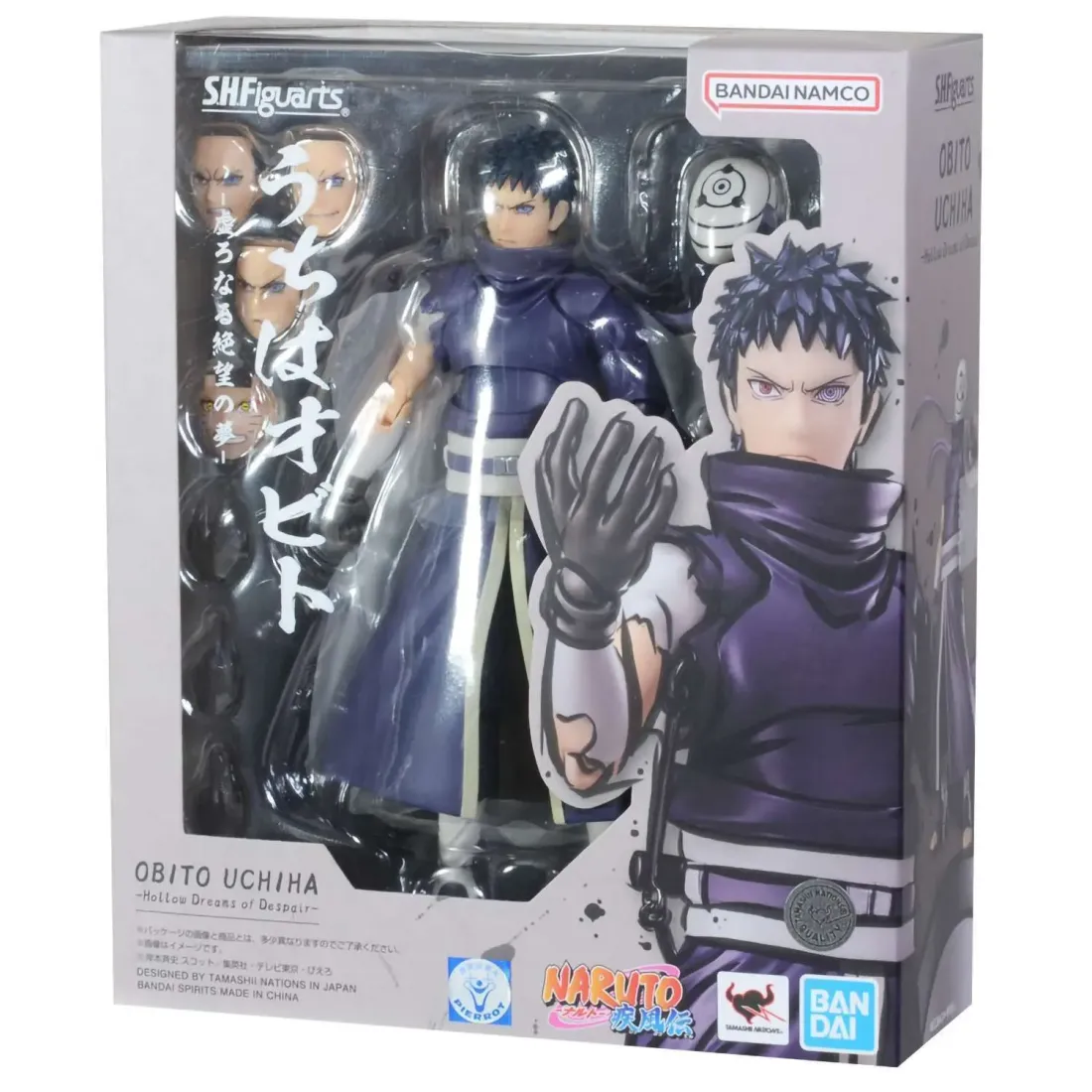 Фигурка S.H.Figuarts Naruto Obito Uchiha Hollow Dreams Of Despair 2653642