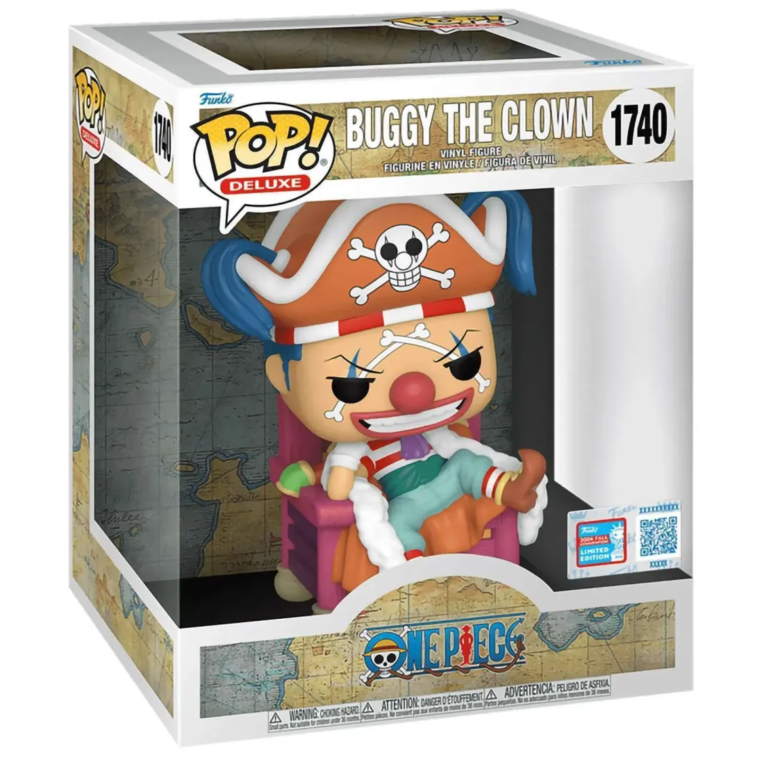 Фигурка Funko POP! Deluxe One Piece Buggy The Clown NYCC24 (Exc) (1740) 78666