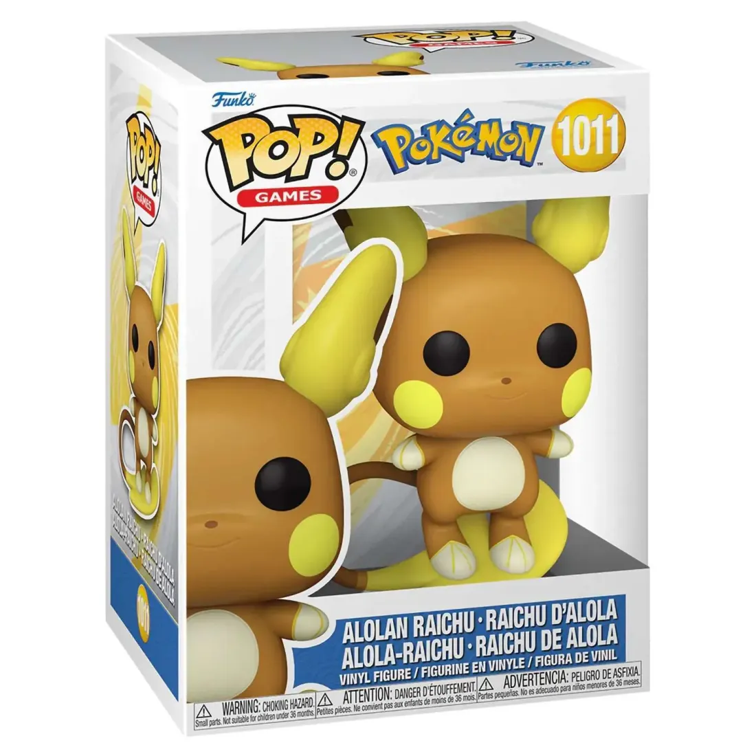 Фигурка Funko POP! Games Pokemon Alolan Raichu (EMEA) (1011) 85800