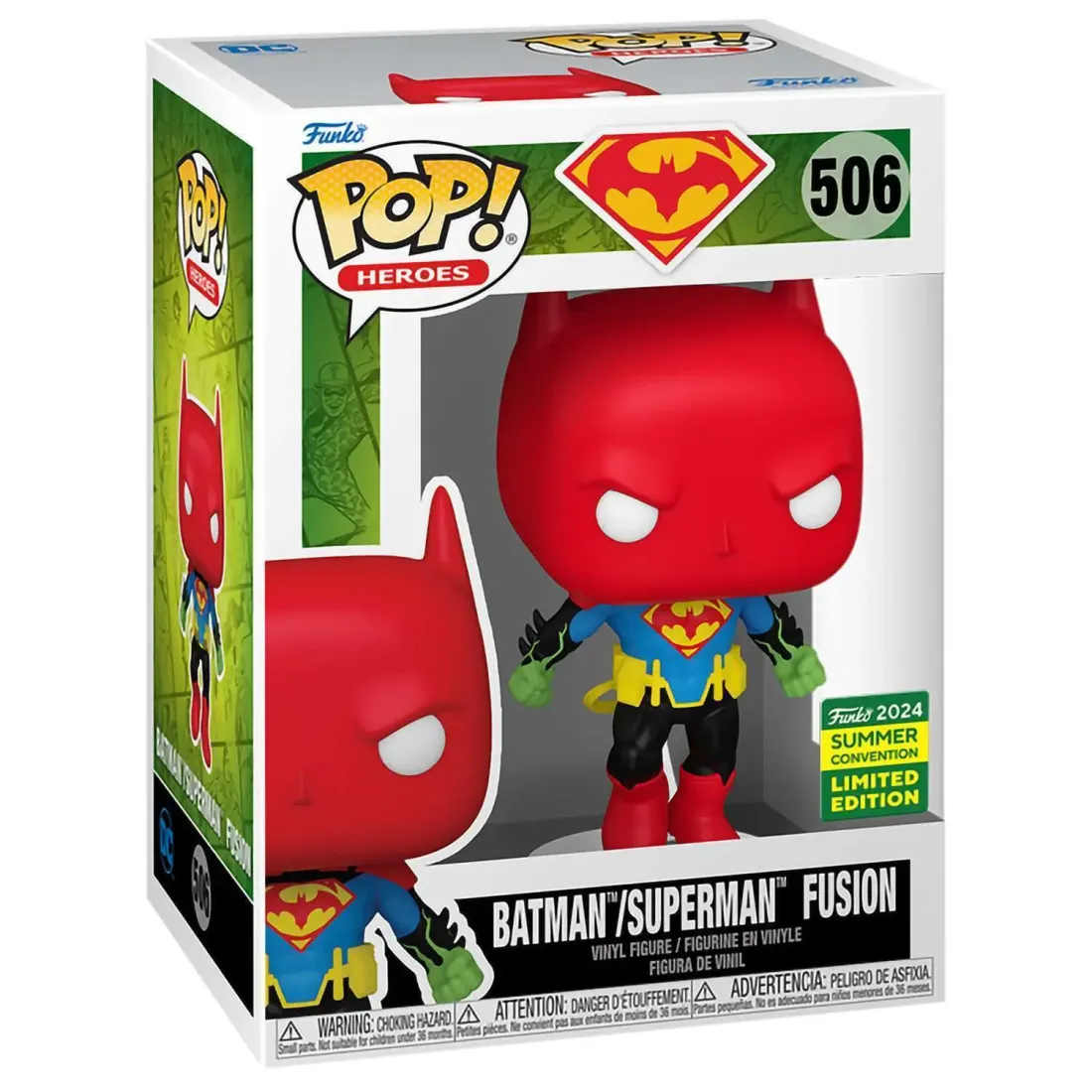 Фигурка Funko POP! Heroes Batman/Superman Fusion SDCC24 (Exc) (506) 78338