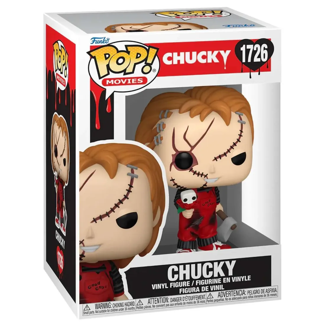 Фигурка Funko POP! Movies Valentines Chucky Chucky (1726) 83102
