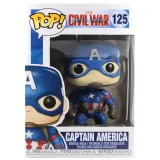 Фигурка Funko POP! Bobble Marvel Captain America Civil War Captain America (125) 7223