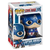 Фигурка Funko POP! Bobble Marvel Captain America Civil War Captain America (125) 7223