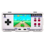 Retro Genesis Port 3000 (белый винтаж), 10 эмуляторов, 4000+игр, 3.0 экран IPS,SD-карта, сохранения)