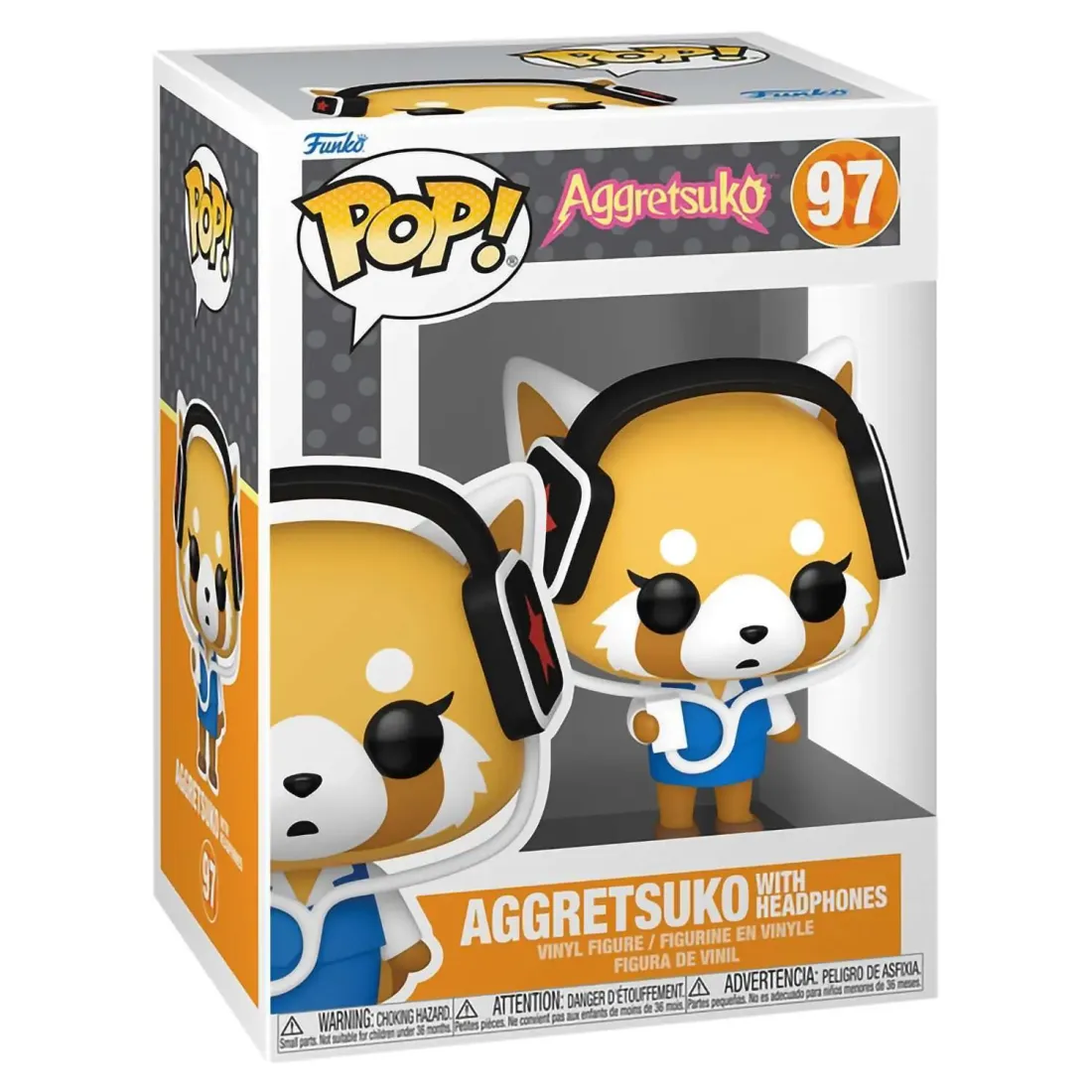 Фигурка Funko POP! Aggretsuko Aggretsuko w/Headphones (97) 80392