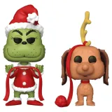 Фигурка Funko POP! Books How the Grinch Stole Christmas Grinch & Max 2PK 72505