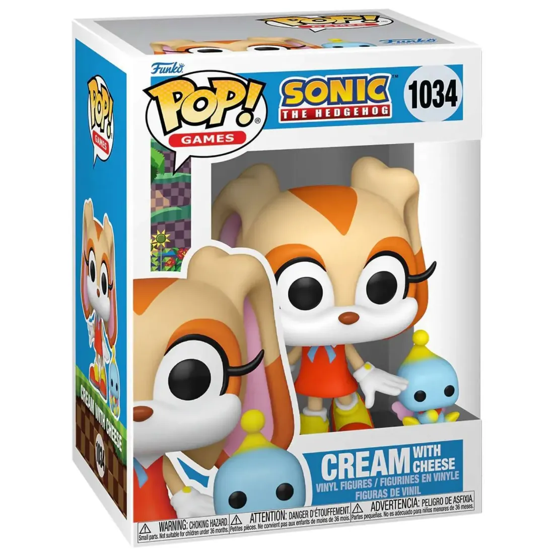 Фигурка Funko POP! Games Sonic the Hedgehog Cream w/Cheese (1034) 80307