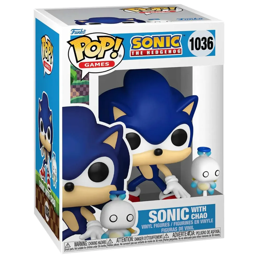 Фигурка Funko POP! Games Sonic the Hedgehog Sonic w/Chao (1036) 80309