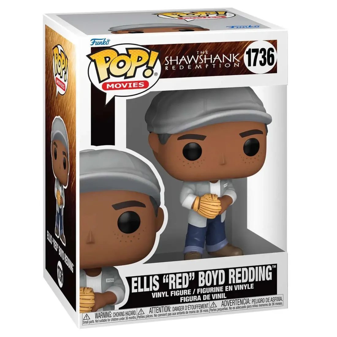Фигурка Funko POP! Movies Shawshank Redemption Ellis Red Boyd Redding (1736) 80231