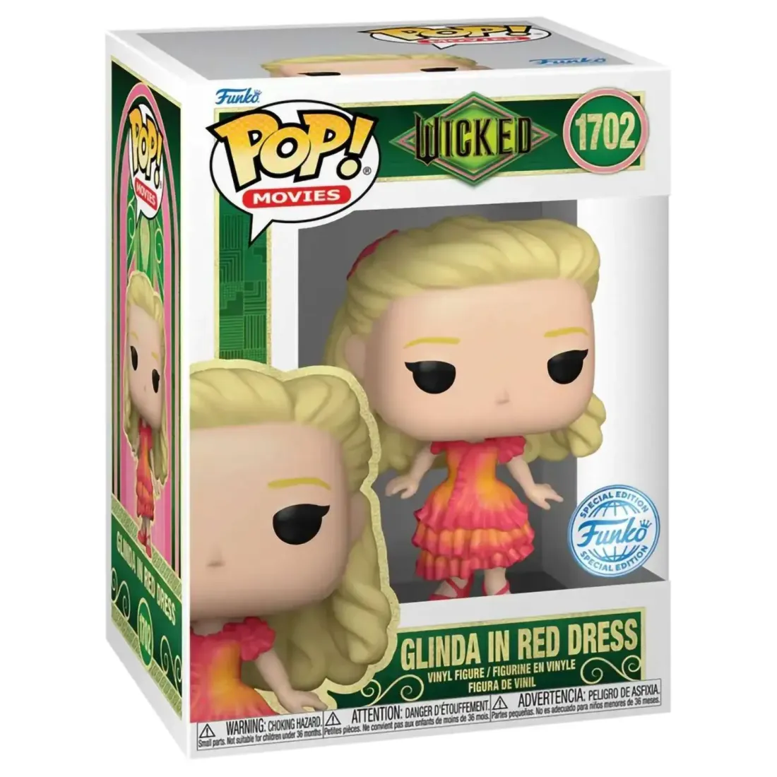 Фигурка Funko POP! Movies Wicked Glinda in Red Dress (Exc) (1702) 84860