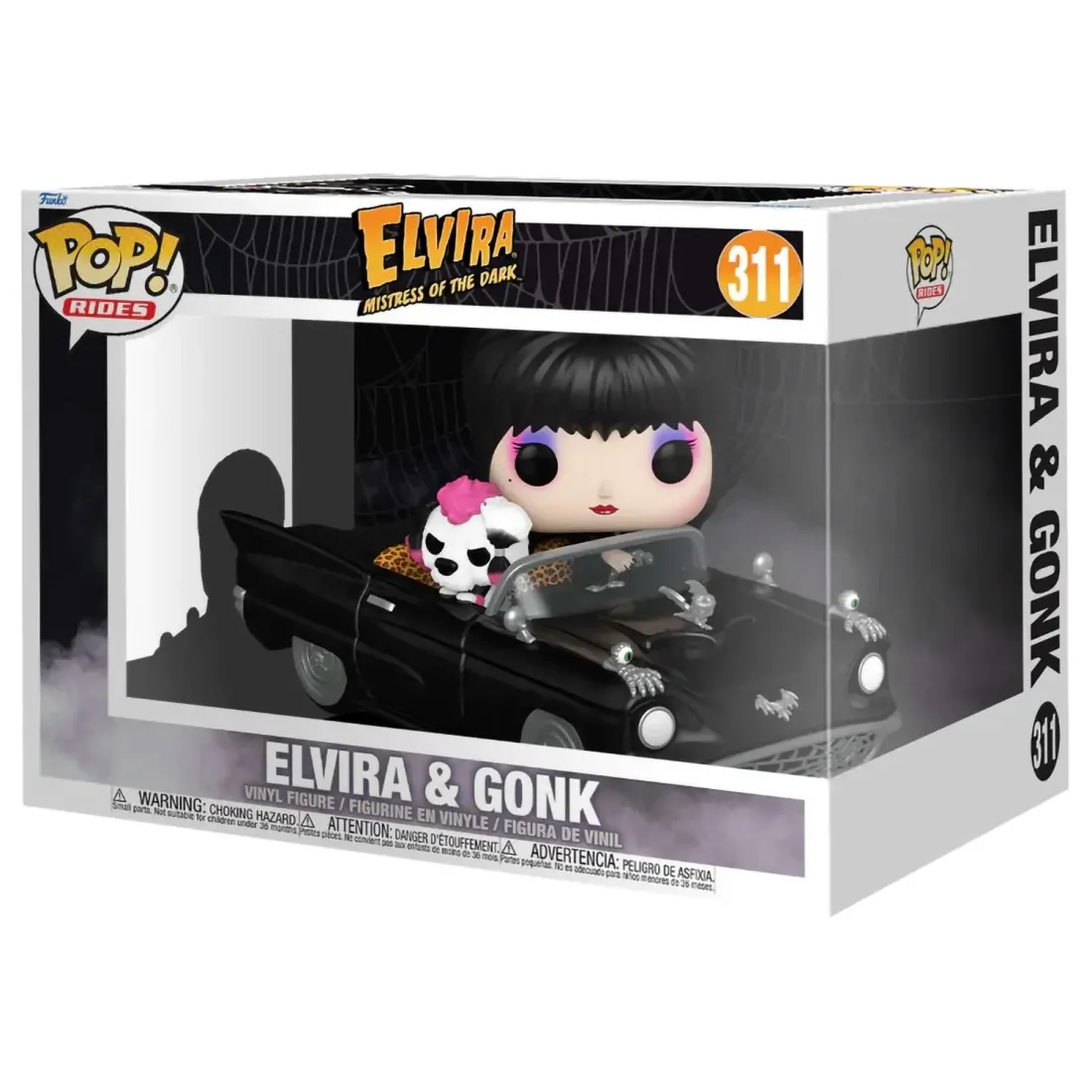 Фигурка Funko POP! Rides Elvira Elvira & Gonk w/Macabre Mobile (311) 80693