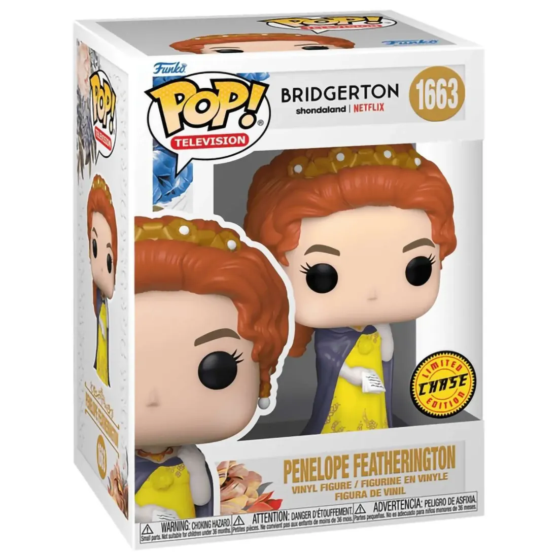 Фигурка Funko POP! TV Bridgerton Penelope Featherington w/Chase (1663) 61395