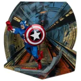 Фигурка Marvel Марвел Капитан Америка 1:10 Серия Обложки Комиксов (Captain America #100) 12см 147773