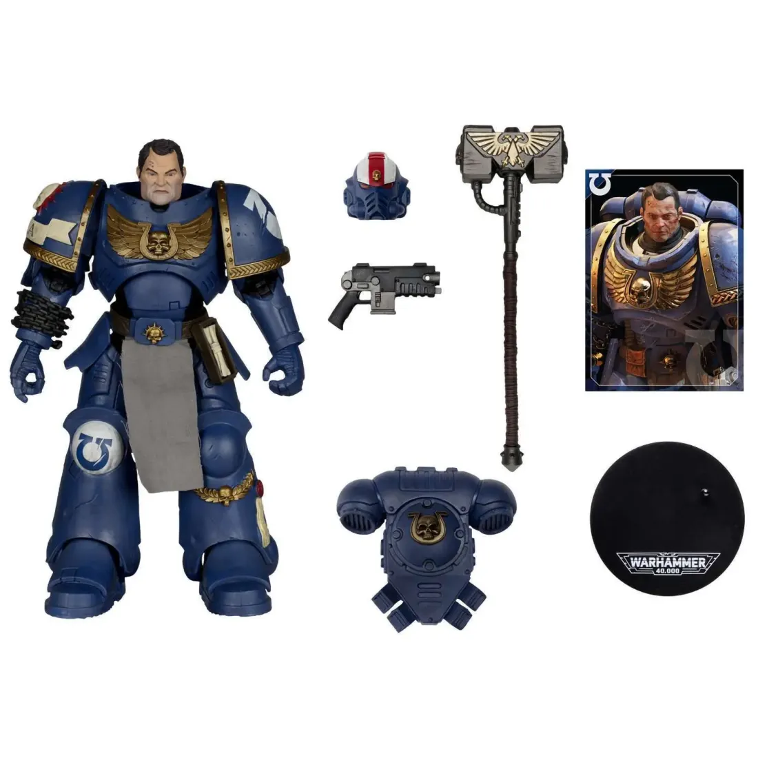 Фигурка Warhammer 40000 Lieutenant Titus (Space Marine II) Wv10 18см 109030
