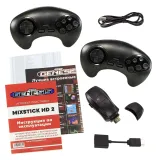 Retro Genesis MixStick HD 2 (900 игр, 2 бесп.дж., сохранения, HDMI, 8+16Bit, Rewind) model: RS8