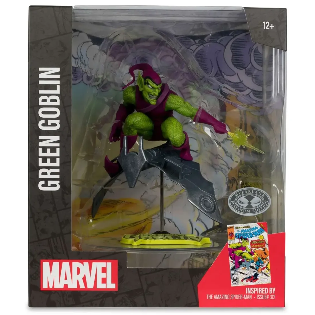 Фигурка Marvel Марвел Зеленый Гоблин 1:10 Серия Обложки Комиксов (The Amazing Spiderman #68)(Gold La