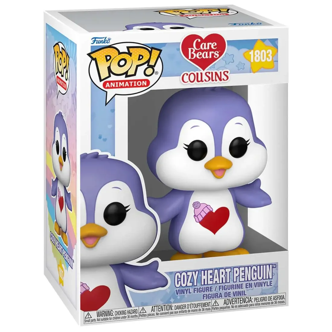 Фигурка Funko POP! Animation Care Bears Cousins Cozy Heart Penguin (1803) 83493