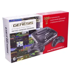 SEGA Retro Genesis Modern + 300 игр + 2 джойстика