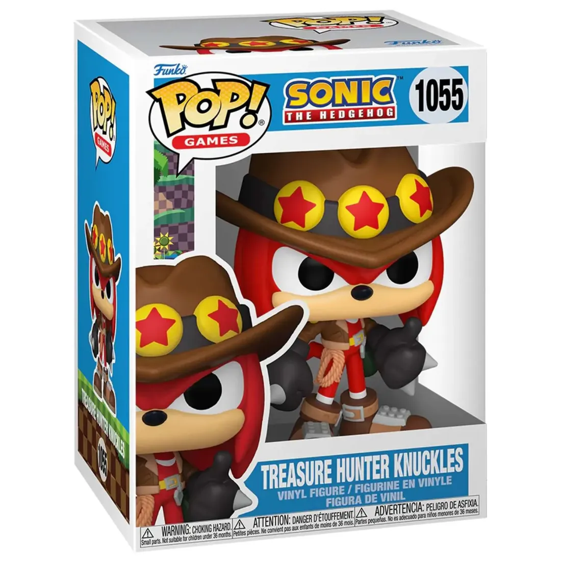 Фигурка Funko POP! Games Sonic the Hedgehog Treasure Hunter Knuckles (1055) 83850