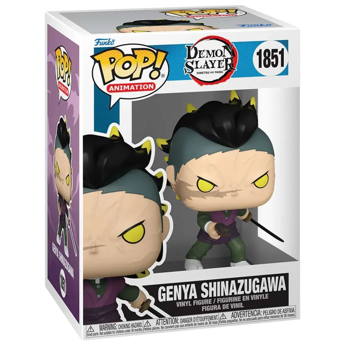 Фигурка Funko POP! Animation Demon Slayer Genya Shinazugawa (Demon Form) (1851) 85328