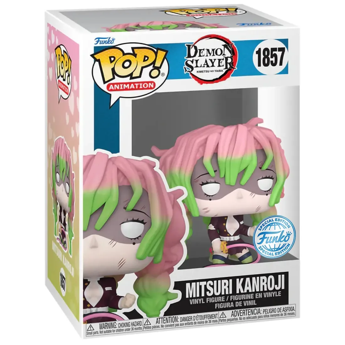 Фигурка Funko POP! Animation Demon Slayer Mitsuri Kanroji (Damaged) (Exc) (1857) 85403