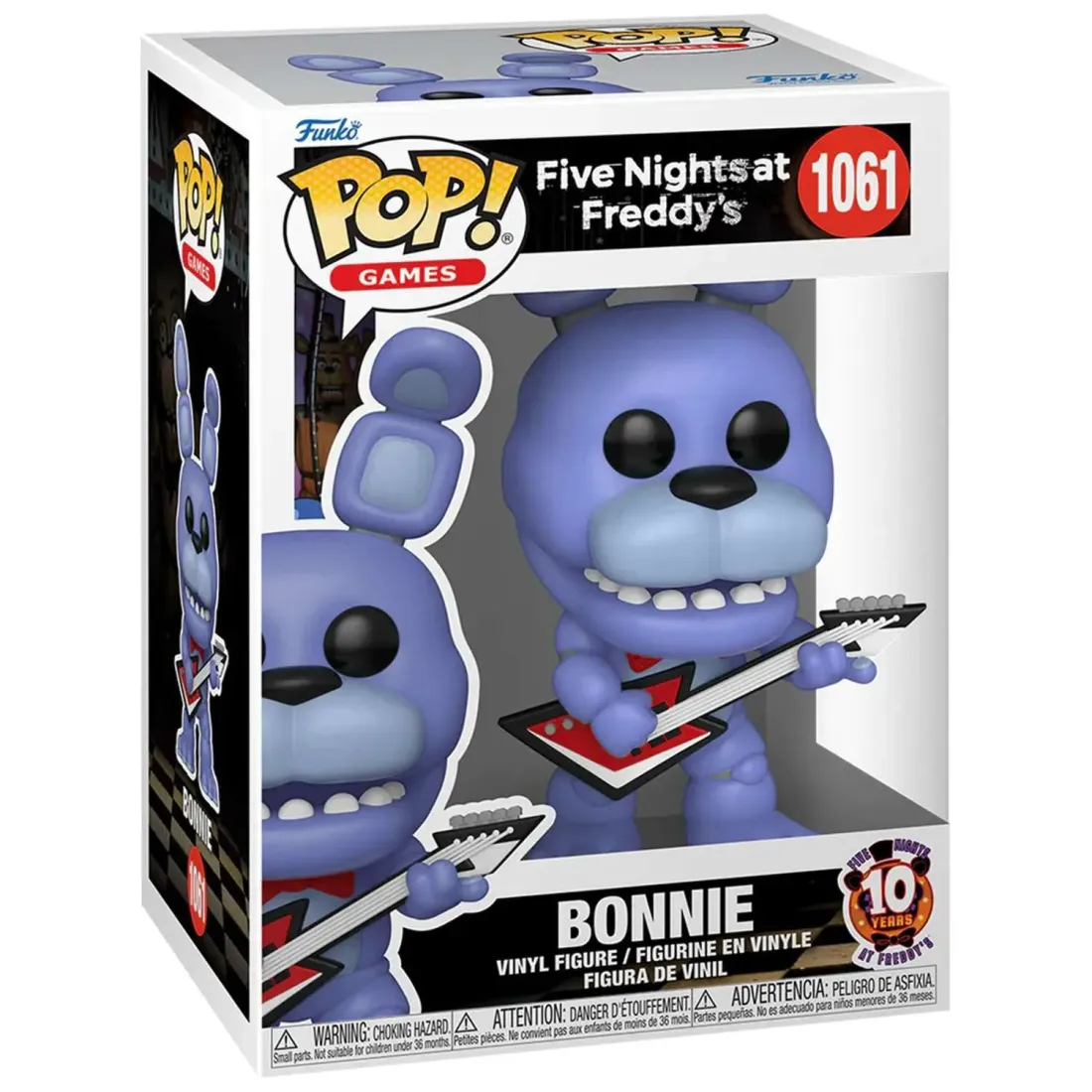 Фигурка Funko POP! Games FNAF 10th Bonnie (1061) 87113