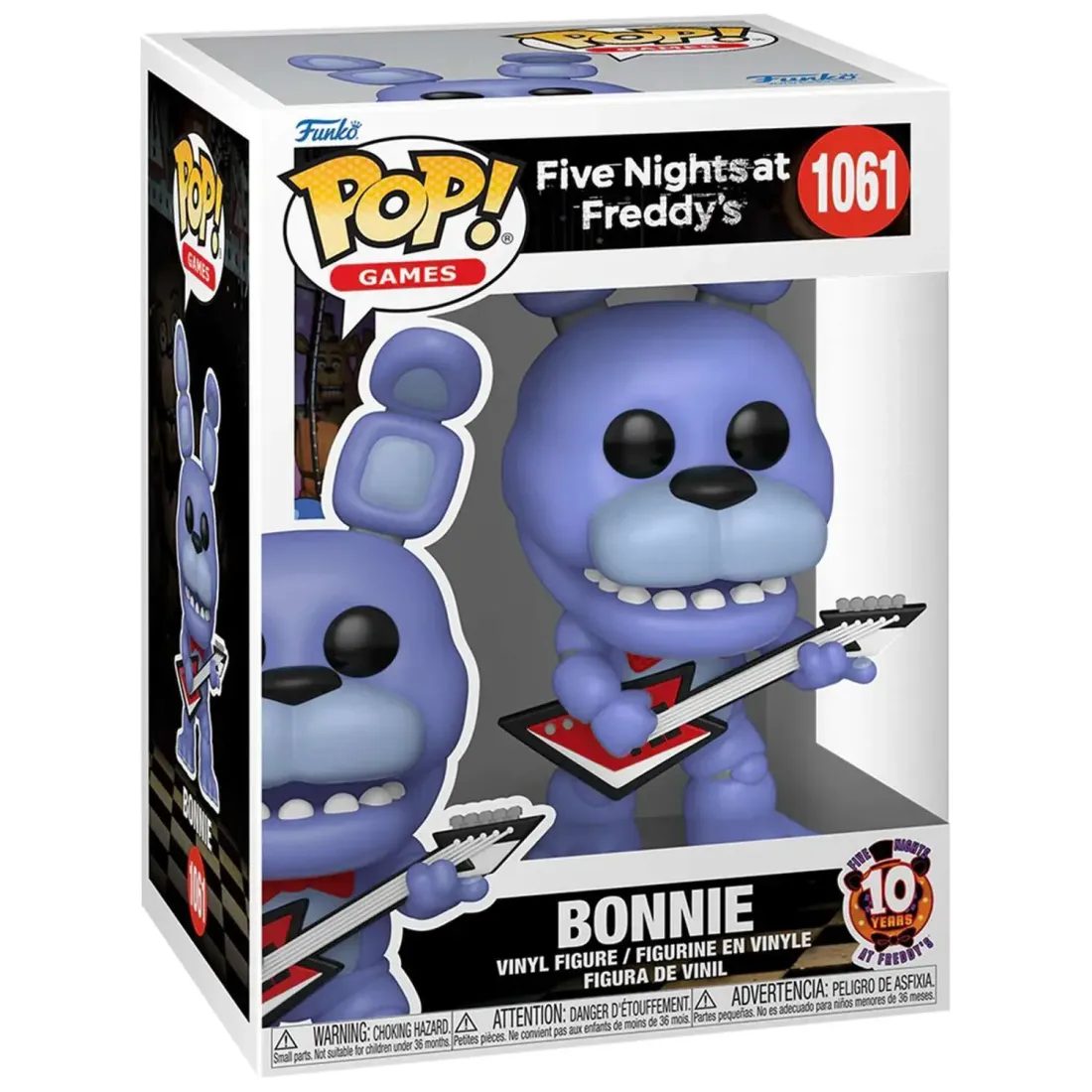 Фигурка Funko POP! Games FNAF 10th Bonnie (1061) 87113