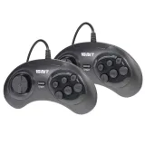 Retro Genesis Remix (8+16Bit) + 600 игр (AV кабель, 2 проводных джойстика)