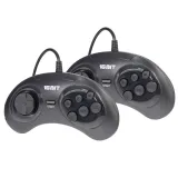 Retro Genesis Remix (8+16Bit) + 600 игр (AV кабель, 2 проводных джойстика)