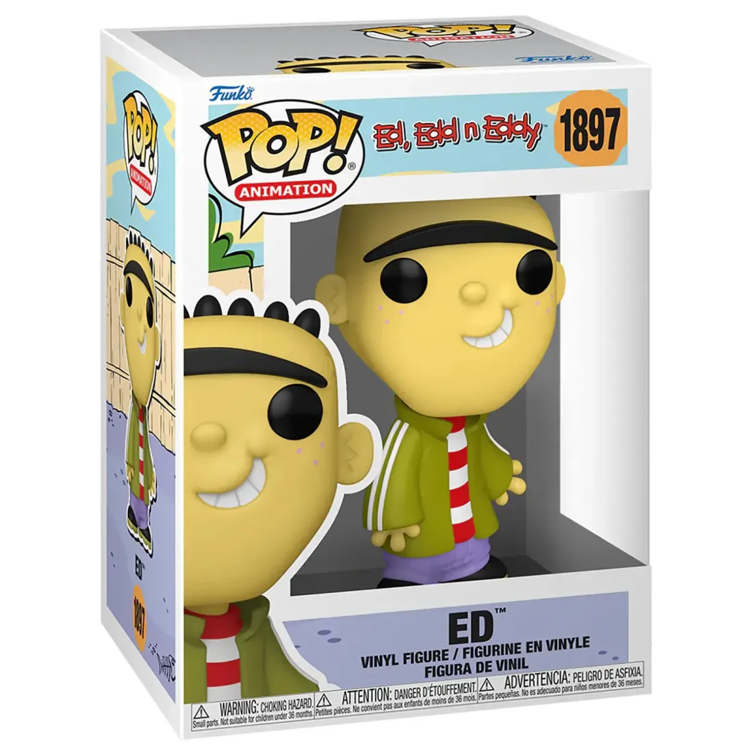 Фигурка Funko POP! Animation Ed, Edd n Eddy Ed w/Chase (1897) 83530