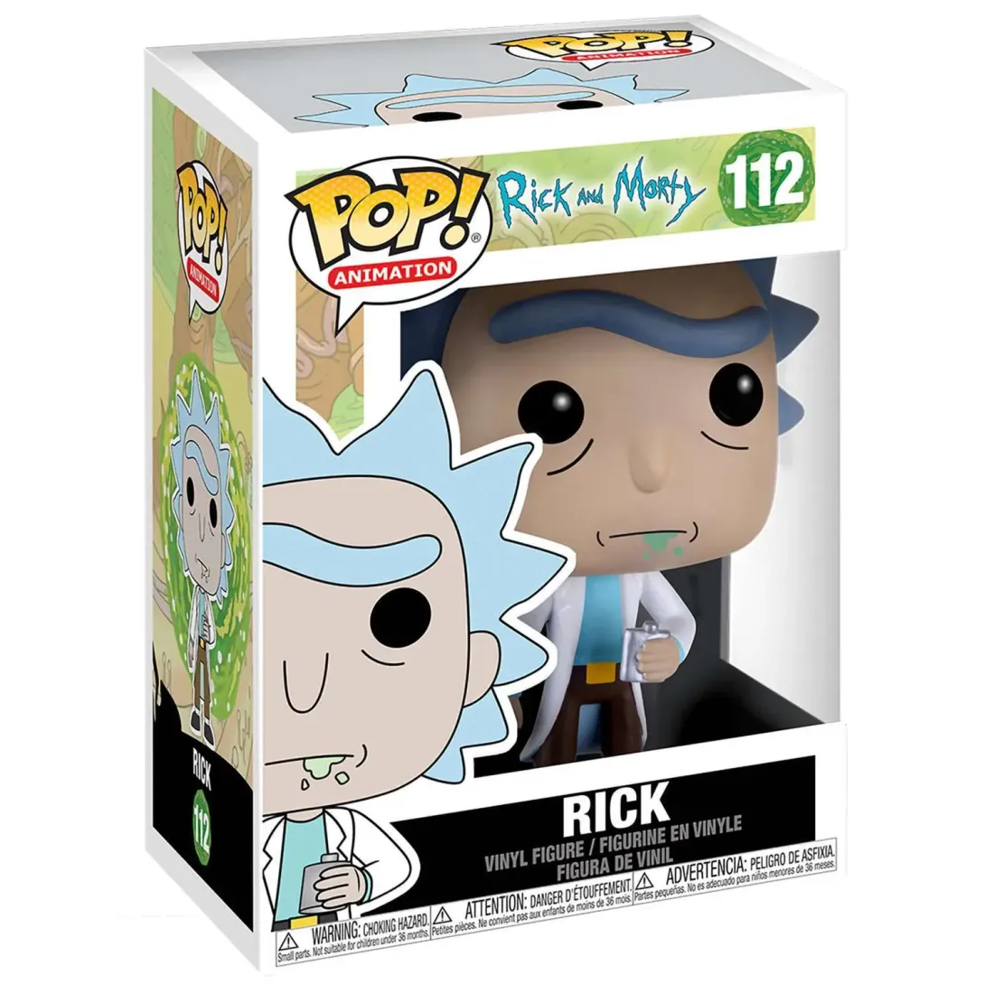 Фигурка Funko POP! Animation Rick & Morty Rick (112) 9015
