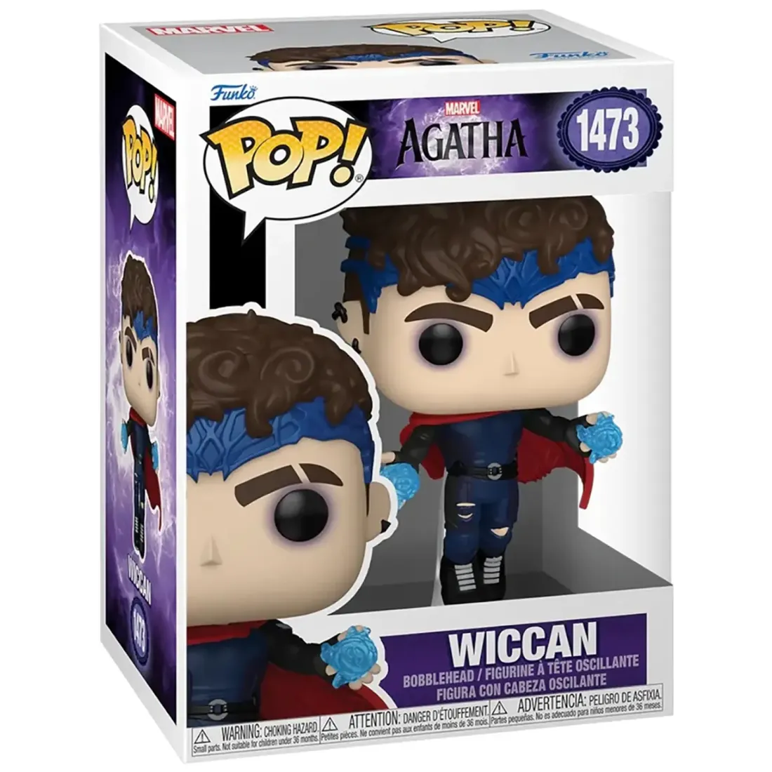 Фигурка Funko POP! Bobble Marvel Agatha All Along Wiccan (1473) 75710