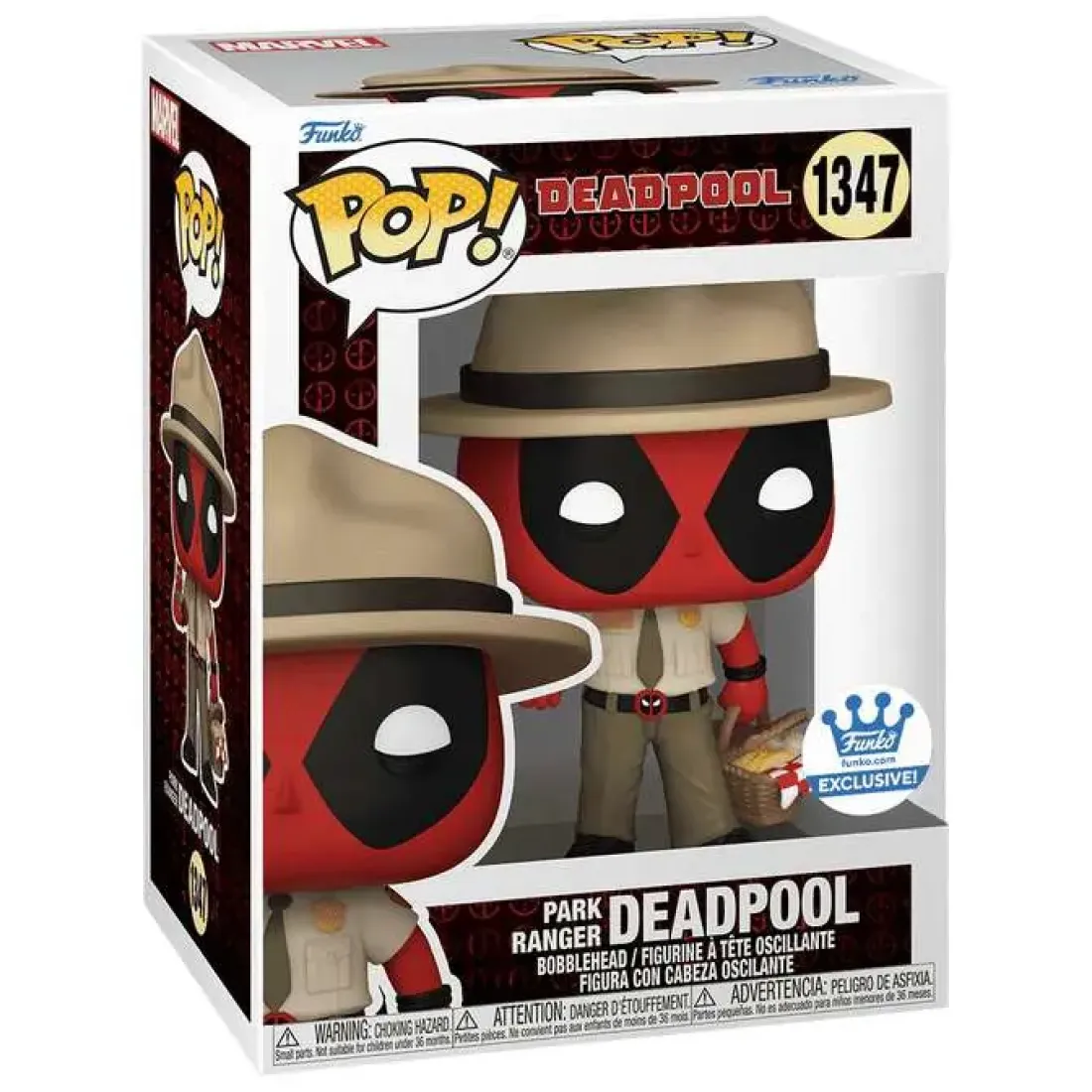 Фигурка Funko POP! Bobble Marvel Deadpool Park Ranger Deadpool (Exc) (1347) 77630