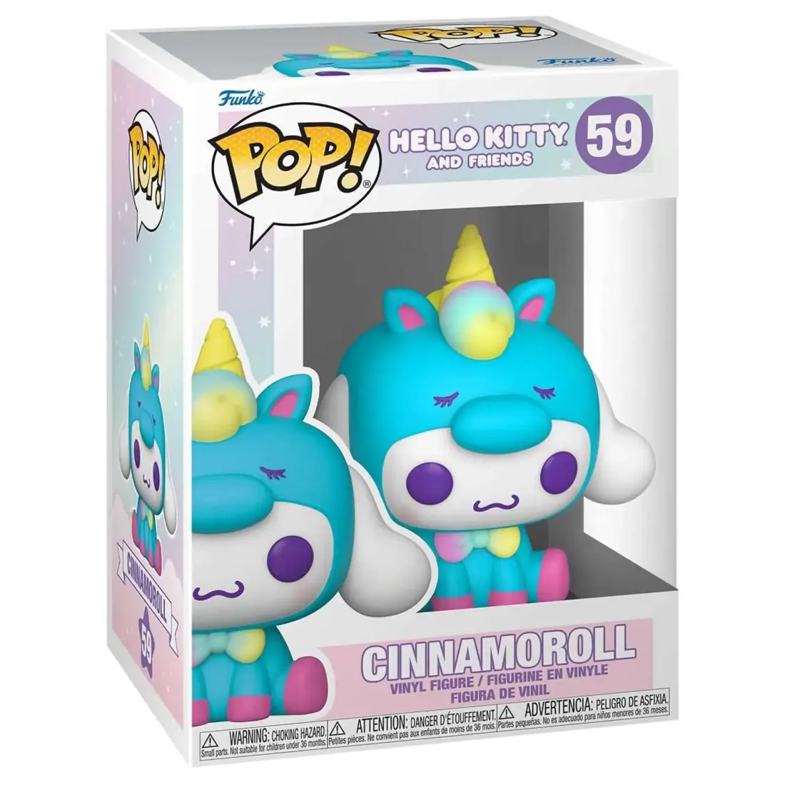 Фигурка Funko POP! Hello Kitty And Friends Cinnamoroll Unicorn Party (59) 65748