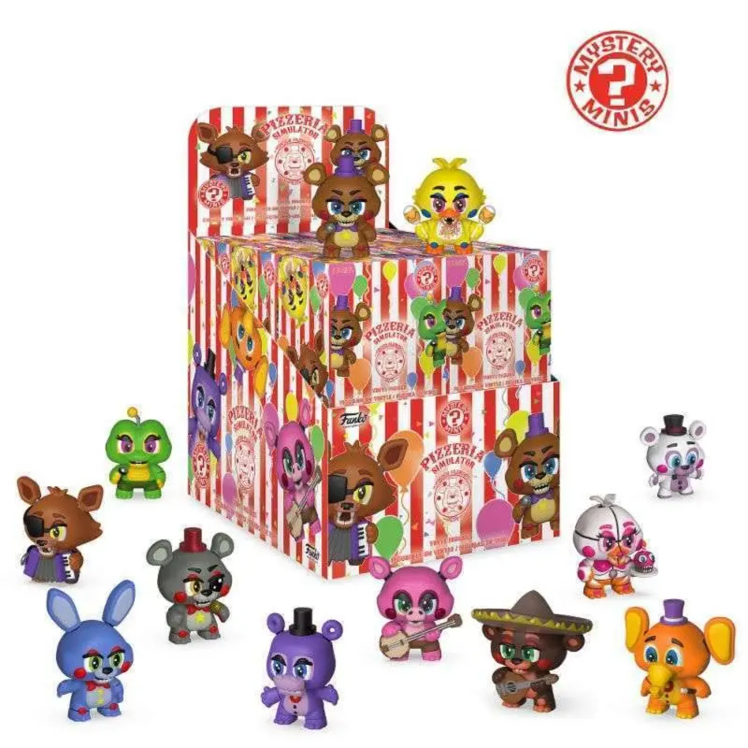 Фигурка Funko Mystery Minis FNAF Pizzeria 1 шт в ассорт