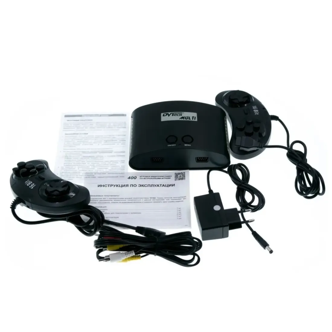 Игровая мультиплатформенная приставка DVTech MT 400 игр