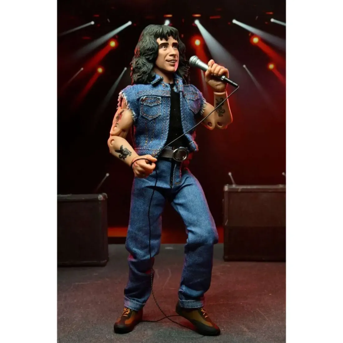 Фигурка Bon Scott 20см Clothed Action Figure Bon Scott 634482432716