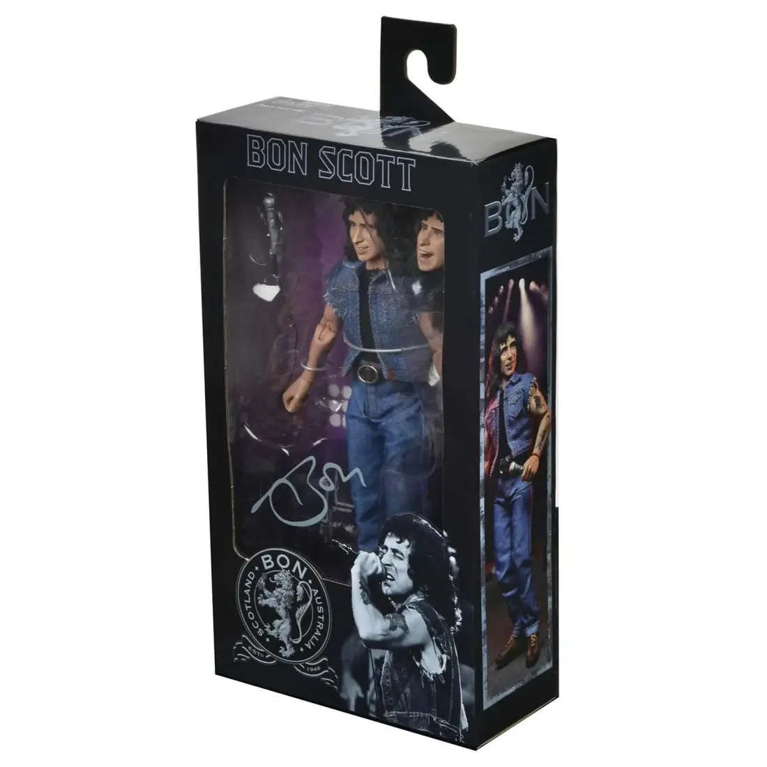 Фигурка Bon Scott 20см Clothed Action Figure Bon Scott 634482432716