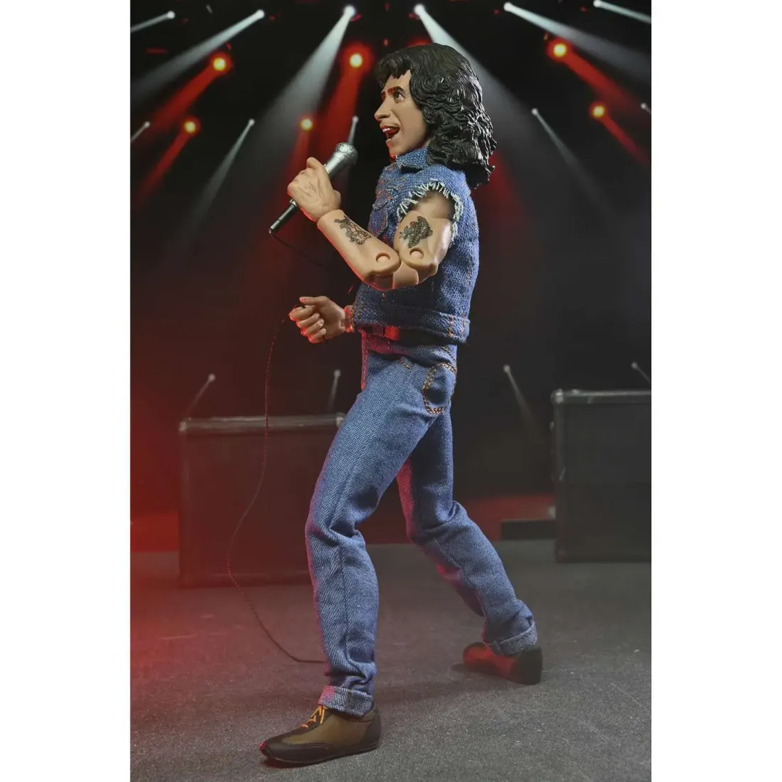 Фигурка Bon Scott 20см Clothed Action Figure Bon Scott 634482432716