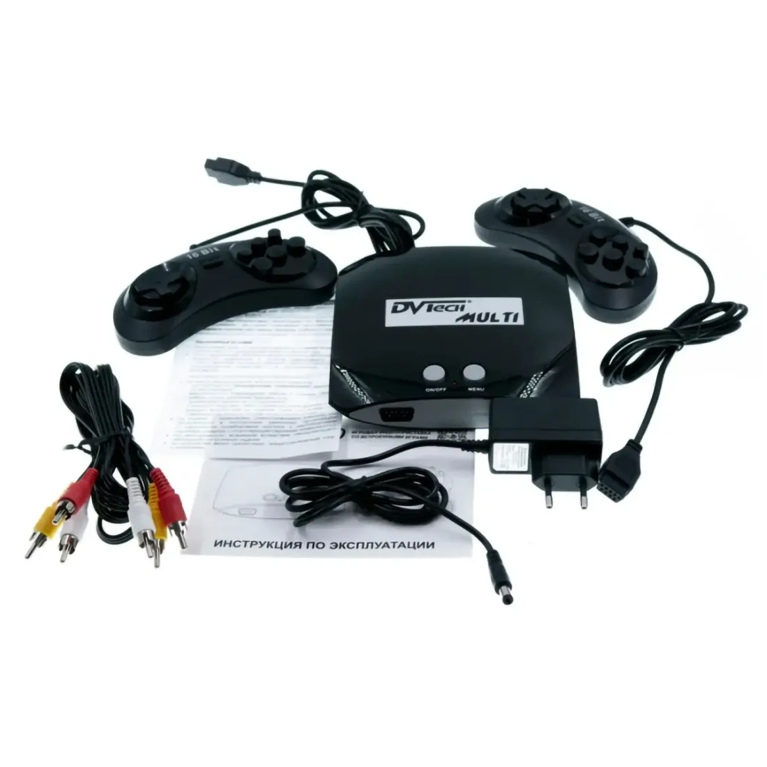 Игровая мультиплатформенная приставка DVTech MT 500 игр