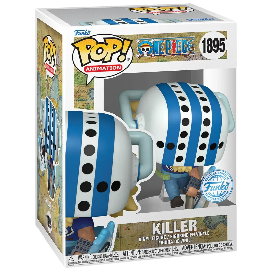 Фигурка Funko POP! Animation One Piece Killer (Exc) (1895) 84907
