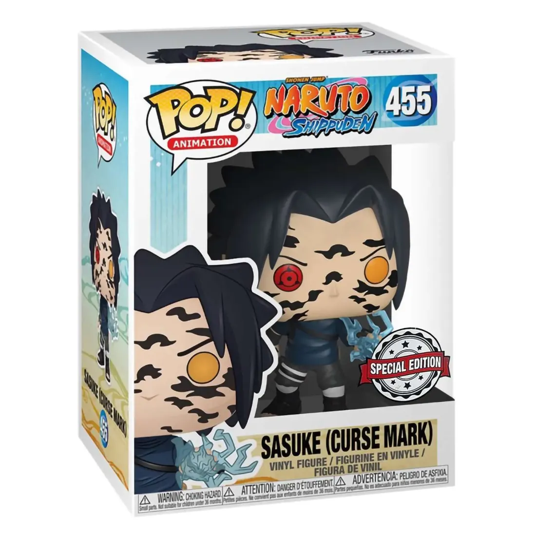 Фигурка Funko POP! Animation Naruto Shippuden Sasuke Curse Mark (Exc) (455) 35525
