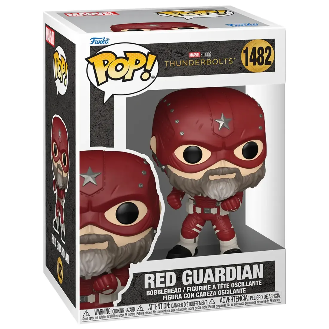 Фигурка Funko POP! Bobble Marvel Thunderbolts Red Guardian (1482) 76028